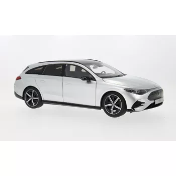 NZG - Mercedes CLA Shooting Brake (X174) BEV silber 1:18