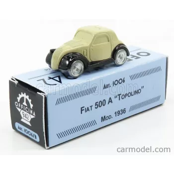 Officina-942 - Fiat 500A Topolino 1936 Beige Black