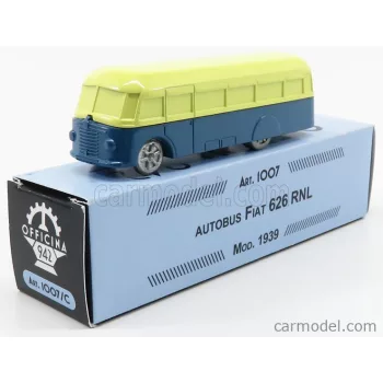 Officina-942 - Fiat 626 Rnl Autobus 1939 Cream Blue