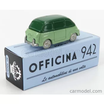 Officina-942 - Fiat 600 Multipla 1956 2 Tone Green