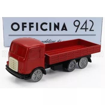 Officina-942 - OM FIAT TIGRE TRUCK 3-ASSI 1960 RED