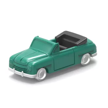 Officina-942 - FIAT 1400 CABRIOLET OPEN 1950 GREEN