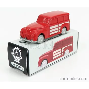   Officina-942 - Fiat 1100 Bl Giardinetta Metallica Carrozzeria Monterosa 1958 Red Ivory