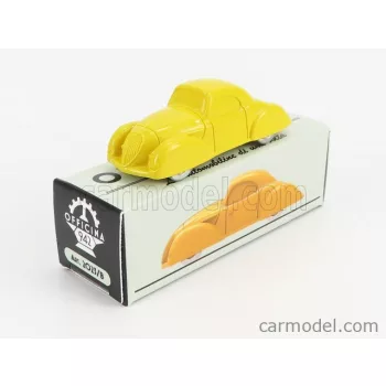   Officina-942 - Fiat 1100 Coupe Aerodinamico Carrozzeria Castagna 1937 Yellow
