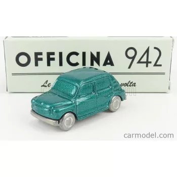   Officina-942 - Fiat 600 Lucciola Carrozzeria Francis Lombardi 1957 Green Met