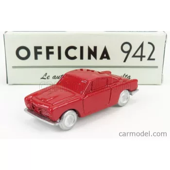 Officina-942 - Fiat 1100 Tv Coupe Pininfarina 1955 Red Met