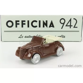   Officina942 - Fiat 500A Cabriolet Carrozzeria Montescani 1939 Brown