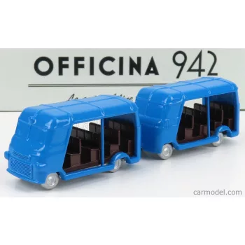   Officina-942 - Fiat 1100 Elr Autotreno Visitatori Fiera Del Levante Carrozzeria Romanazzi 1953 Blue