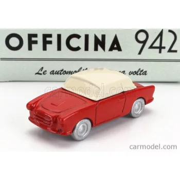   Officina942 - Siata Amica 57 Coupe (Base Fiat 600) 1957 Red Ivory