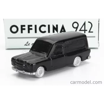   Officina942 - Fiat 1400 Van Carrozzeria Riva Hearse - Carro Funebre - Funeral Car 1950 Black