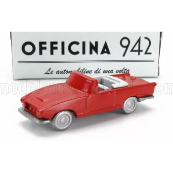   Officina-942 - FIAT 1200 SPIDER CARROZZERIA GHIA CABRIOLET OPEN 1958 RED