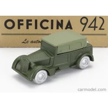   Officina942 - Fiat 1100 Militare Cabriolet Closed 1939 Military Green