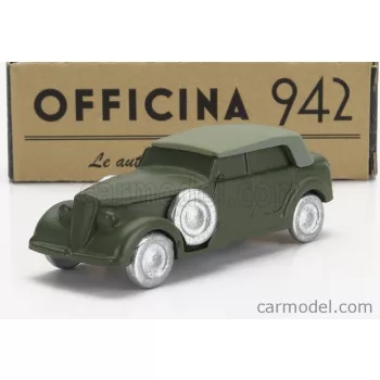   Officina942 - Alfa Romeo 6C 2500 Cm Torpedo Cabriolet Closed 1942 Military Green