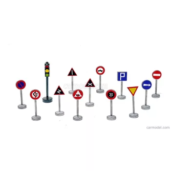   Officina-942 - Accessories Segnali Stradali + Semaforo - Traffic Signs And Traffic-Lights