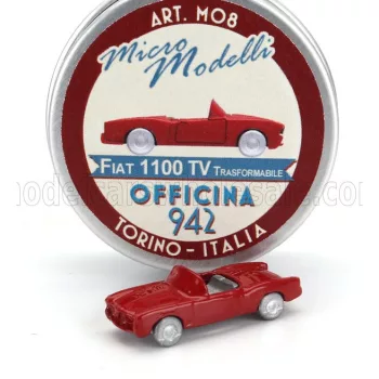   Officina-942 - FIAT 1100/103 TRASFORMABILE CABRIOLET OPEN 1953 RED