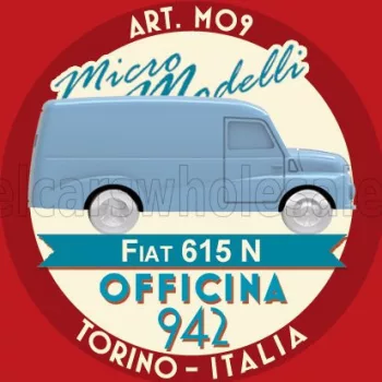 Officina-942 - FIAT 615 N TRUCK 1952 LIGHT BLUE