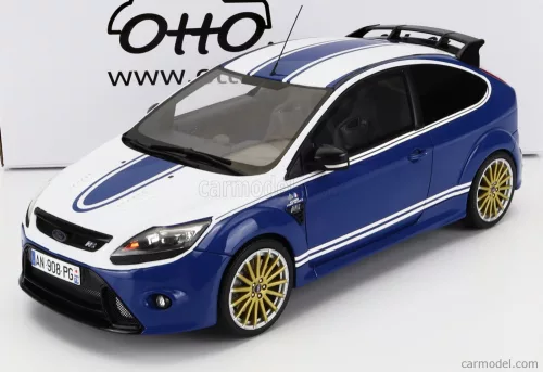 Otto-Mobile - Ford England Focus Rs Mkii 2010 - 24H Le Mans Tribute Blue White