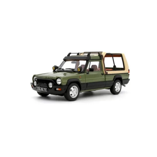 Otto mobile - 1:18 Matra-Simca Talbot-Matra Rancho Decouvrable Green 1981 – Limited Edition - OTTOMobile