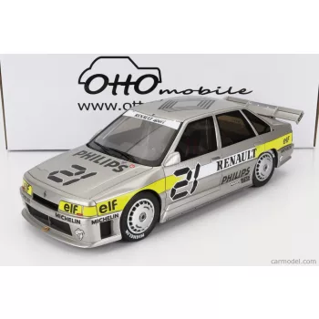   Otto-Mobile - Renault R21 2.L Turbo N 21 Superproduction Season 1988 J.L.Bousquet Silver Yellow