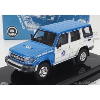   Paragonmodels - Toyota Land Cruiser 76 Jaf Japan Automobile Federation 2017 Blue White
