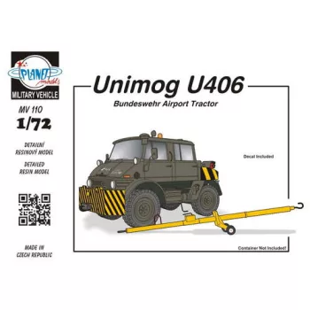 Planet Models - Unimog U406 DoKa Military Airport Tug+AE