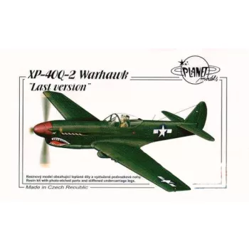 Planet Models - XP 40Q-2 Warhawk, letzte Ausführung