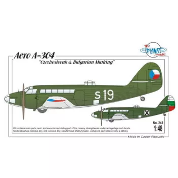   Planet Models - Aero A-304 "Czechoslovak & Bulgarian S."