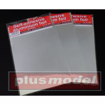 Plus Model - Aluminium foil 2 pcs 150x100mm self-adhesive