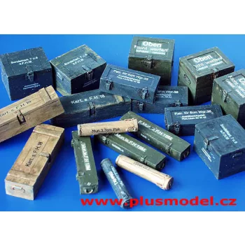 Plus Model - Deutsche Munitionskisten WW II