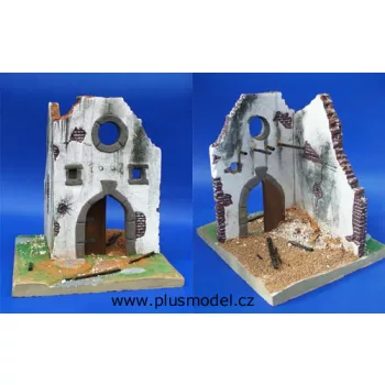   Plus Model - Getreidesilo-Ruine WW II auch für andere Epochen