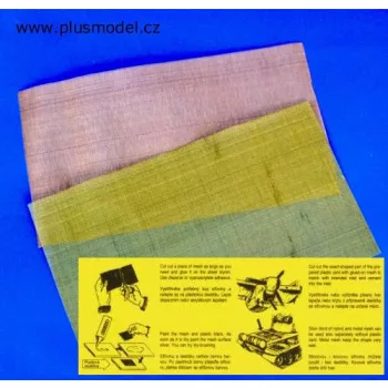   Plus Model - Gitternetz-grob Aus Nylon, vor allem für  den Maßstab 1/48 geeigne