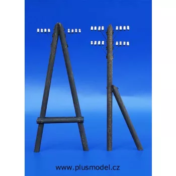 Plus Model - Telegrafenmasten