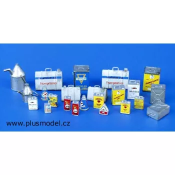 Plus Model - Ölblechdosen