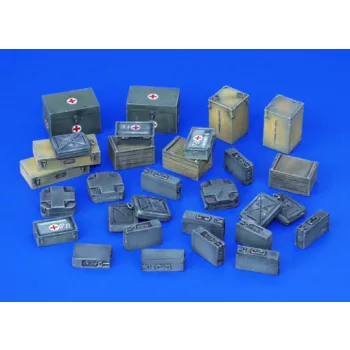 Plus Model - Munitions- und Medizinbehälter WW II