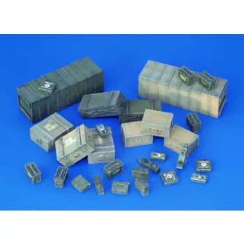 Plus Model - Munitionskontainer Alliierte WWII