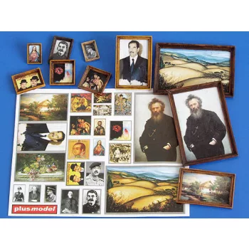 Plus Model - Paintings - Framed Reproductions