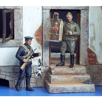 Plus Model - Russische Matrosen (Schwarzmeerflotte) WW II