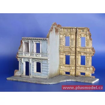 Plus Model - Häuserblock Ruinen