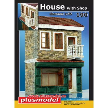 Plus Model - Haus mit Shop