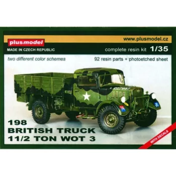 Plus model - Britischer Lastwagen 1,5 t WOT 3D