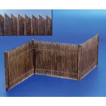 Plus Model - Lattenzaun aus echtem Holz