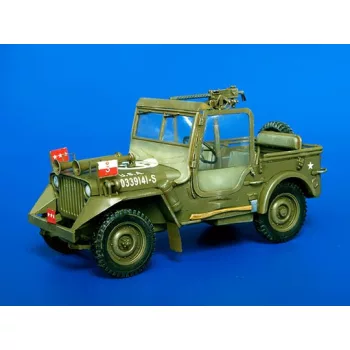 Plus model - Patton's Jeep for Tamiya Bausatz