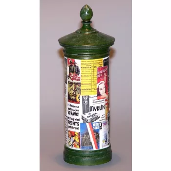 Plus model - Litfass-Säule