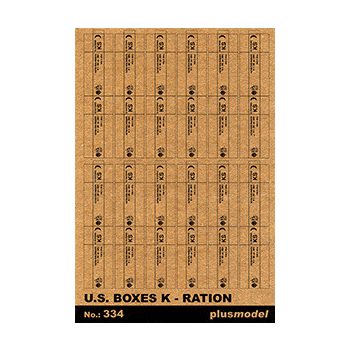 Plus Model - U.S. Rationierungs-Kisten K
