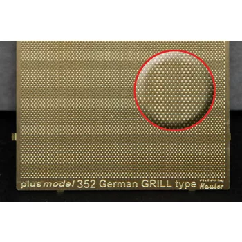 Plus model - Engraved plate - German Grill