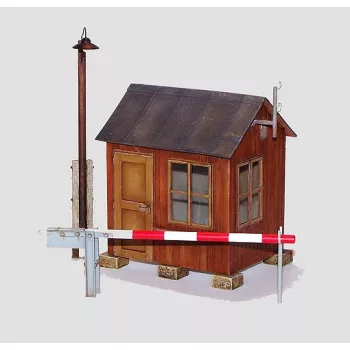 Plus Model - Schranke mit Wächterhäuschen