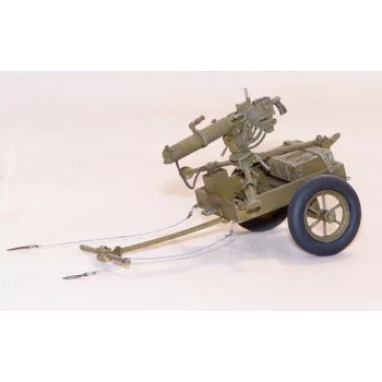 Plus Model - U.S. Handkarren M3A1 mit Browning 0,3
