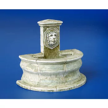 Plus model - Brunnen halbrund