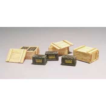 Plus model - US  wooden ammunition boxes - Vietnam