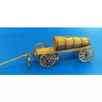 Plus Model - Hay wagon with wooden tank